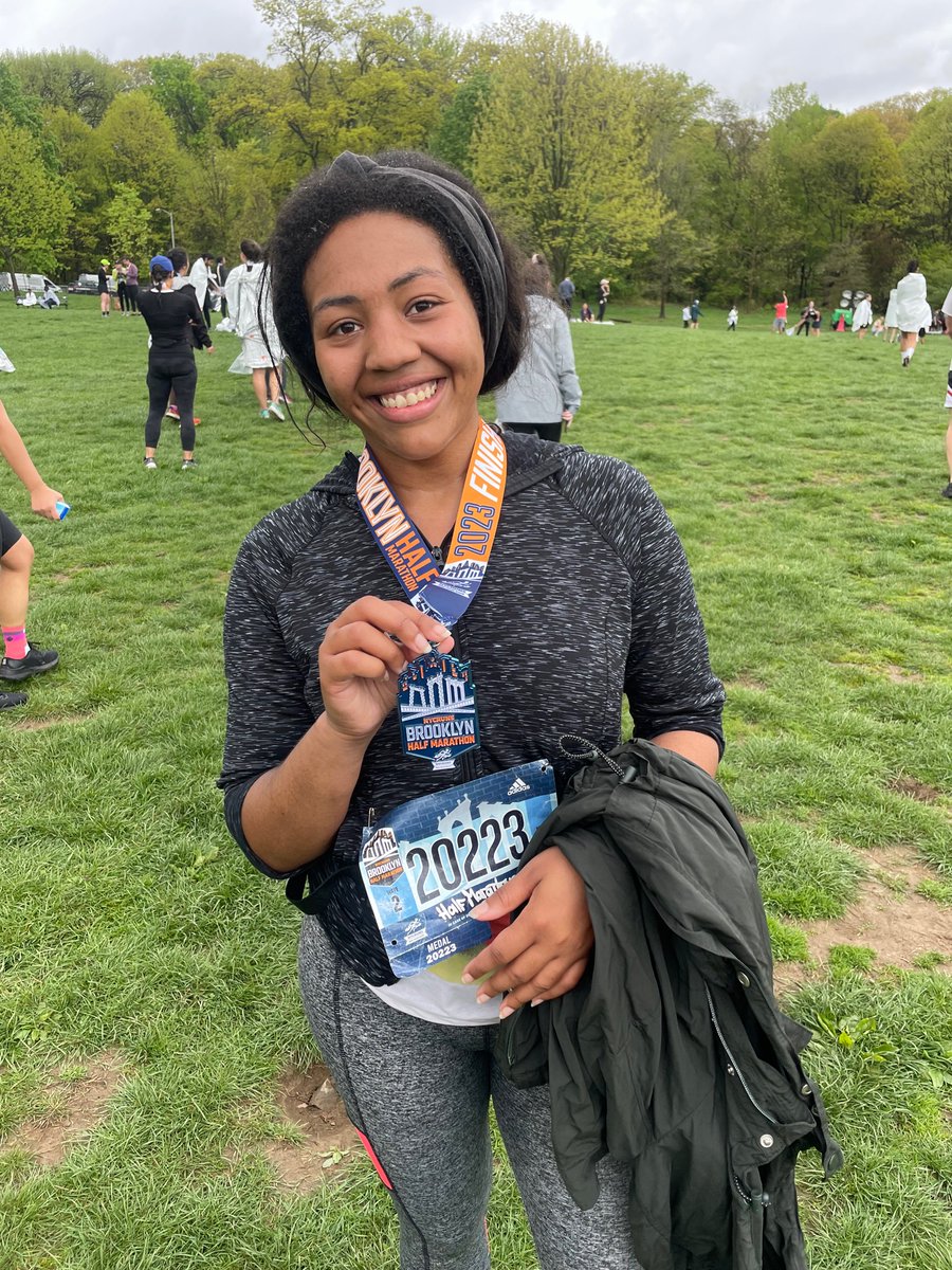ericka (π·,π«) (@erickamabrie) on Twitter photo Completed my first half marathon yesterday! π₯³π
Feeling shocked, sore and incredibly grateful for the strength and intelligence of my body.
HUGE shoutout and so much love to my girl, race expert <a href="/o_hewitt94/">Olivia Hewitt</a>, for pacing and hyping me up the whole way, IN THE RAIN. π§ Completed my first half marathon yesterday! π₯³π
Feeling shocked, sore and incredibly grateful for the strength and intelligence of my body.
HUGE shoutout and so much love to my girl, race expert <a href="/o_hewitt94/">Olivia Hewitt</a>, for pacing and hyping me up the whole way, IN THE RAIN. π§