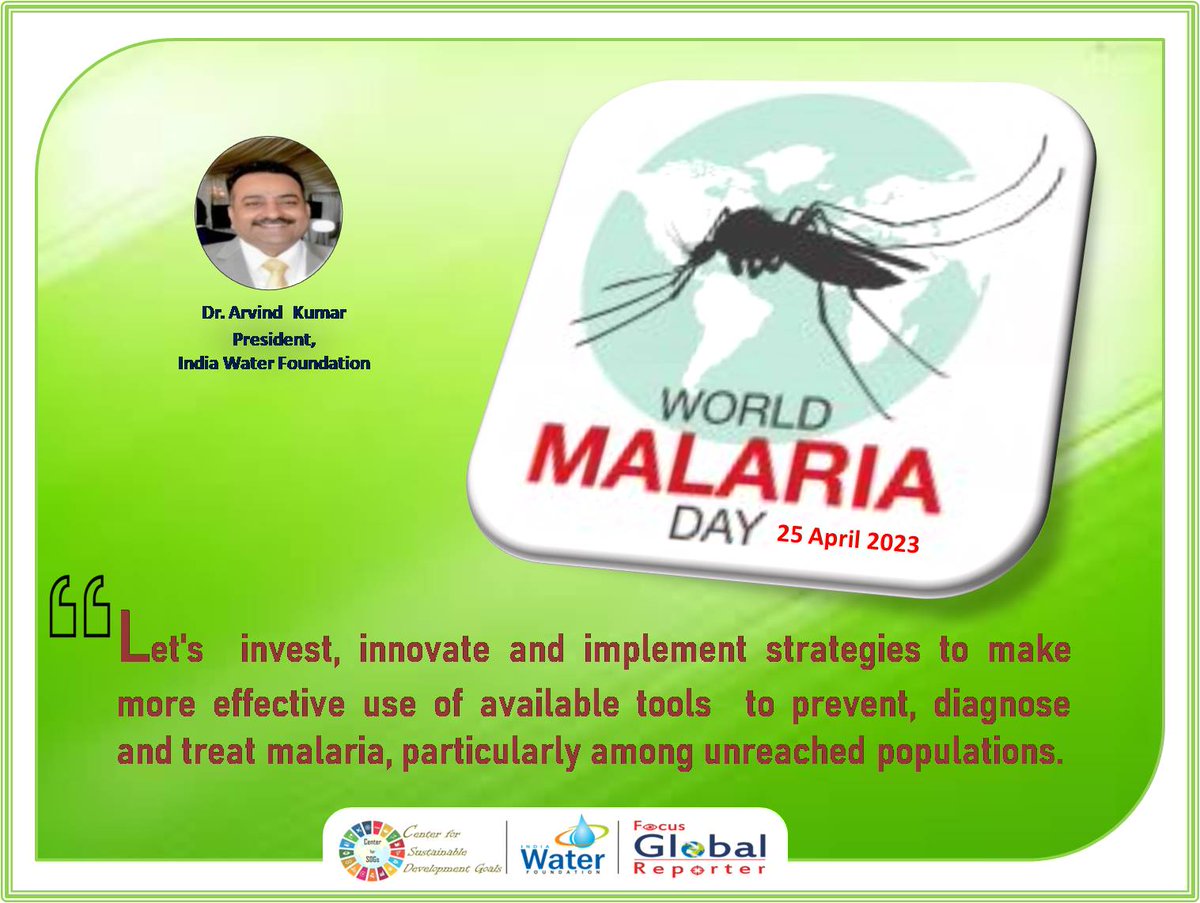 IndiaWaterFoun1's tweet photo. #WorldMalariaDay2023 #DrawTheLineAgainstMalaria #WMD2023 #ZeroMalaria #HarKaamDeshKeNaam #EndMalaria #InvestinMalariaControl #MinistryofHealthandFamilyWelfareGovernmentofIndia #MansukhMandaviya @g20org @PMOIndia @narendramodi @mansukhmandviya @DrTedros https://t.co/jvssSyxvY5