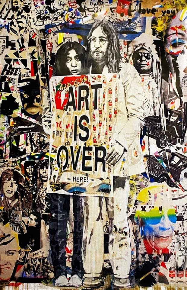 #StreetArt #Culture #art :
#MrBrainwash 'art is over'