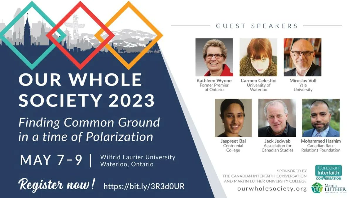A FILL partner spotlight!

How can Canadians respond constructively in the face of disagreement? 
Join us on May 7–9, 2023, the in-person conference Our Whole Society: Finding Common Ground in a Time of Polarization. Click here for info &amp; to register: buff.ly/41oUY3Z