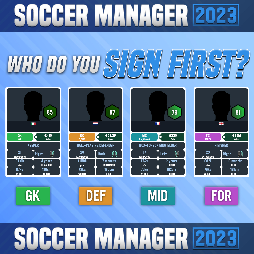 Soccer Manager 2021