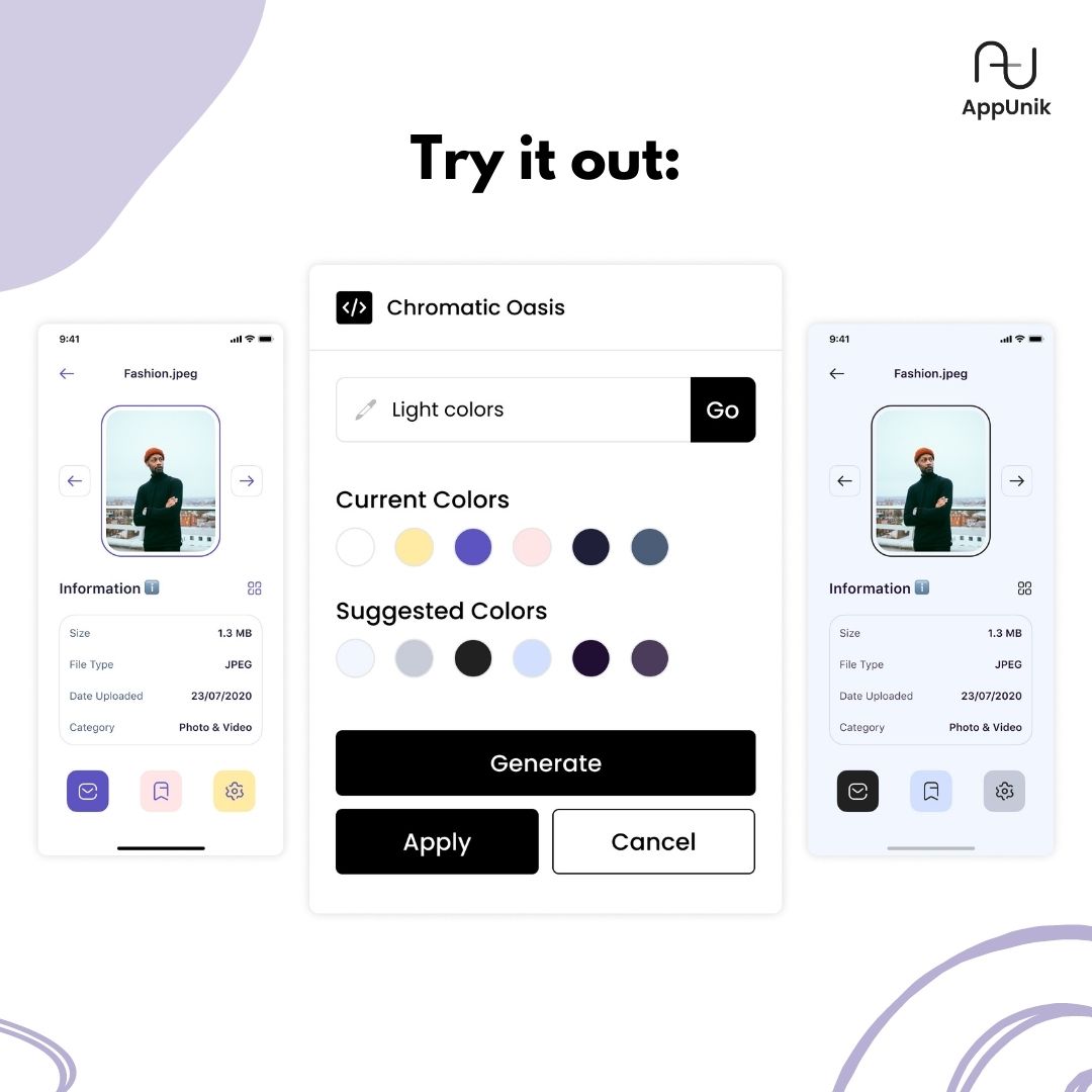 app_unik's tweet photo. "Wave goodbye to tedious color picking! Our Figma plugin has got you covered with its new auto color palette feature. Say hello to effortless design!"
👉 Try out our new Figma plugin
👉Click here: https://t.co/UkvDgK2qLP
#figma #figmaplugins #ai #aiplugin #figmadesign https://t.co/3xUqZfTPcQ