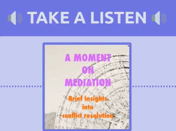Harry Spurr, IPOS mediator has launched a fantastic new #mediation podcast channel - A Moment on Mediation. 
Listen to these bitesize podcasts filled with practical tips and insights into conflict resolution and mediation! 
Find all episodes here lnkd.in/exVigYqU