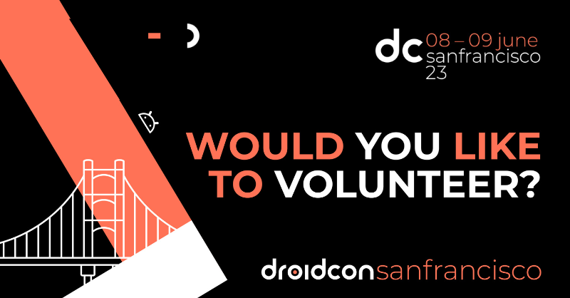 In exchange for your ± 8 hours of volunteering at #dcsf23, you'll get cool merch, free tickets to our two-day conference, listen to keynote speakers, be part of workshops, and more! 

Link to the application form: lnkd.in/eWga7B4Q