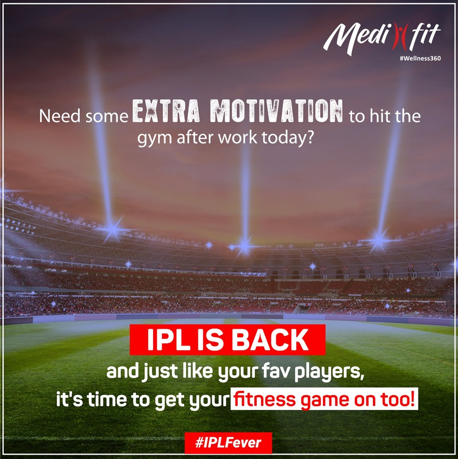 The season of fitness and victories is here. So don't let your lazy side get the better of you, hit the gym, focus on being healthy and fit. 

#WorkplaceWellbeing #WorkLifeBalance #CorporateFitness #CorporateWellnessProgram #Fitness #CorporateWellness #Wellness #Medifit