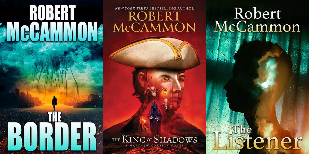 Lividian Publications is proud to be publishing three more Robert McCammon novels in trade paperback: THE BORDER, THE KING OF SHADOWS, and THE LISTENER. Read more --&gt; lividian.com/three-new-trad…