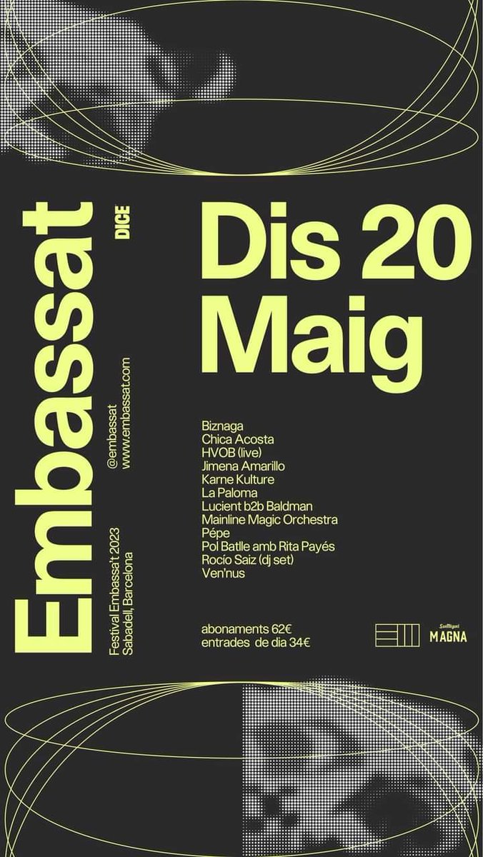 maadraassoo's tweet photo. Distribució per dies pel quinzè Aniversari de l’ @Embassat 2023 (Sabadell), ¡ens veiem/ballem el Divendres tencant l' Escenari Principal! ✺ Abonaments i Entrades de Dia disponibles #Embassat #Embassat2023 #Embassat15 #Eembaassaataassoo #DeesmaadraassooEmbassat #ILoveSabadell https://t.co/lGOYlfSwnI
