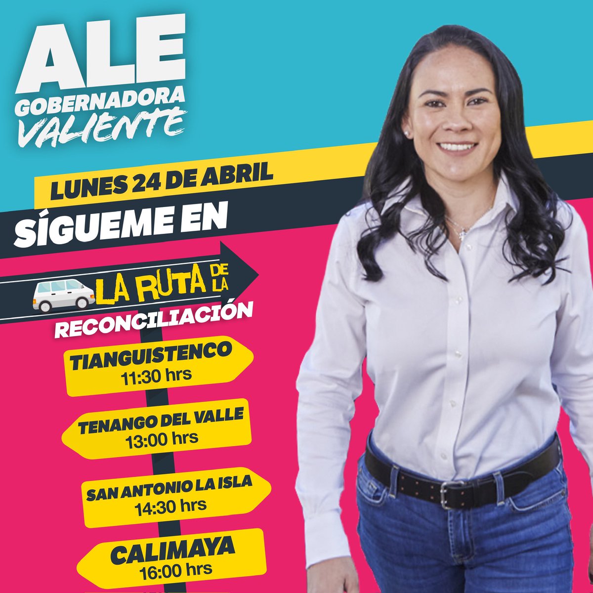 Día 22 de la Ruta de la Reconciliación. ¿Cuántos kilómetros creen que llevamos?