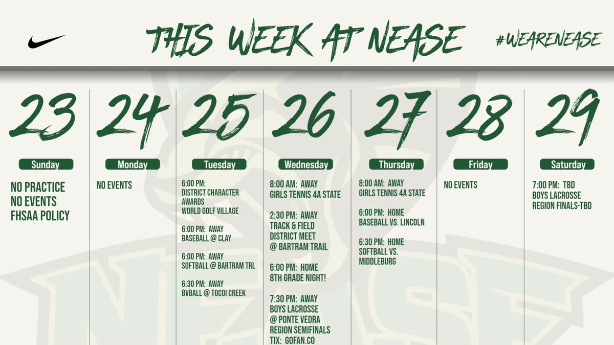 Nease Athletics (@neaseathletics) on Twitter photo 