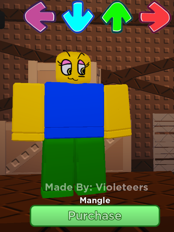 Roblox Noob and His FNF Faces Pack