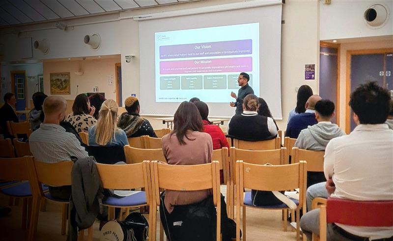 Our Mission: To inspire and empower staff and patients to use quality improvement philosophy and tools to improve their experiences and outcomes.