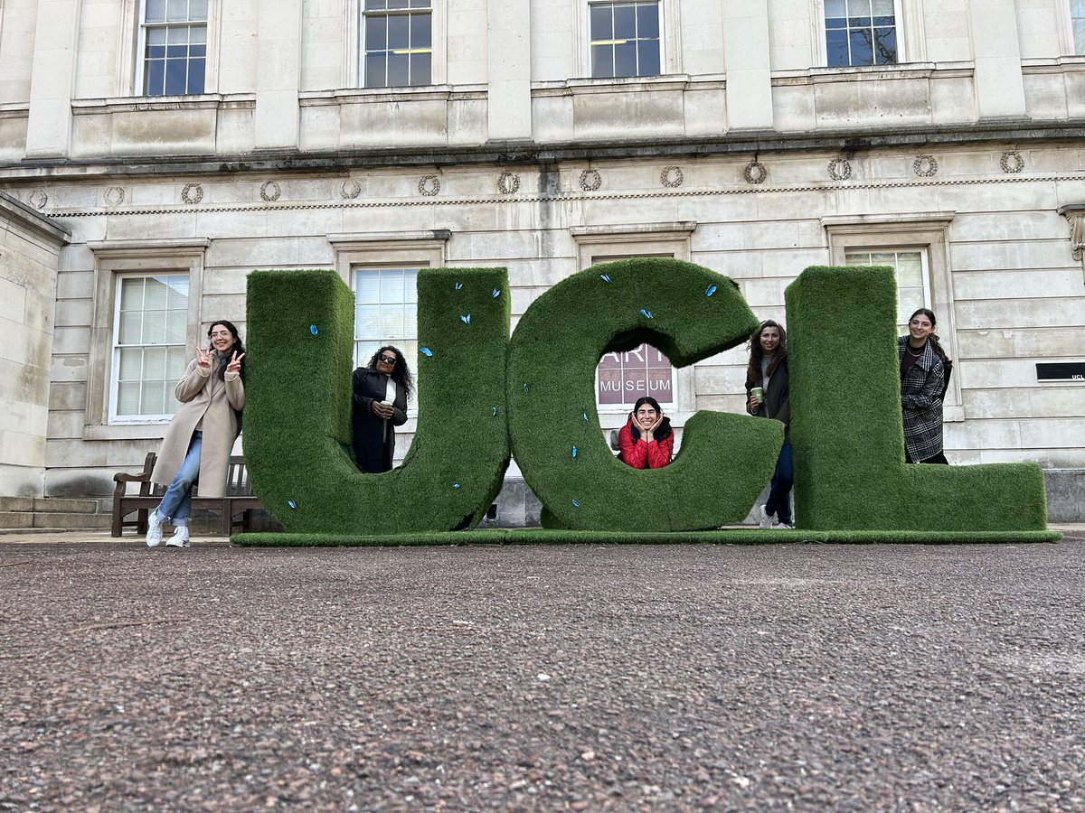 drbeccapr's tweet photo. Thrilled to be back at my academic home away from home - @ucl !  Excited for a week of learning, collaboration, and dreaming new big transdisciplinary dreams!! #ouchlab in London!! https://t.co/dJRv4vawhj