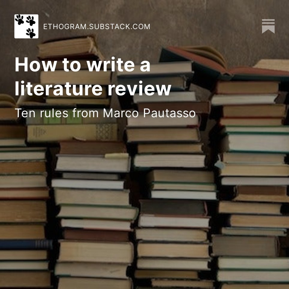 Hi all! I just made a new post to my blog! You should check it out if you think it sounds interesting (link below). I make a blog post every week!

ethogram.substack.com/p/how-to-write…