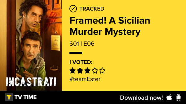 I've just watched episode S01 | E06 of Framed! A Sicilian Murder Mystery! tvtime.com/r/2N1Tf #tvtime