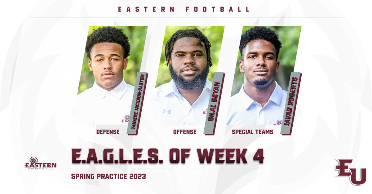 EUEaglesFB's tweet image. Spring Ball Week 4. Outstanding Effort &amp;amp; Attitude!! #FirstCla22 #FlyWithUs 🦅🦅🦅