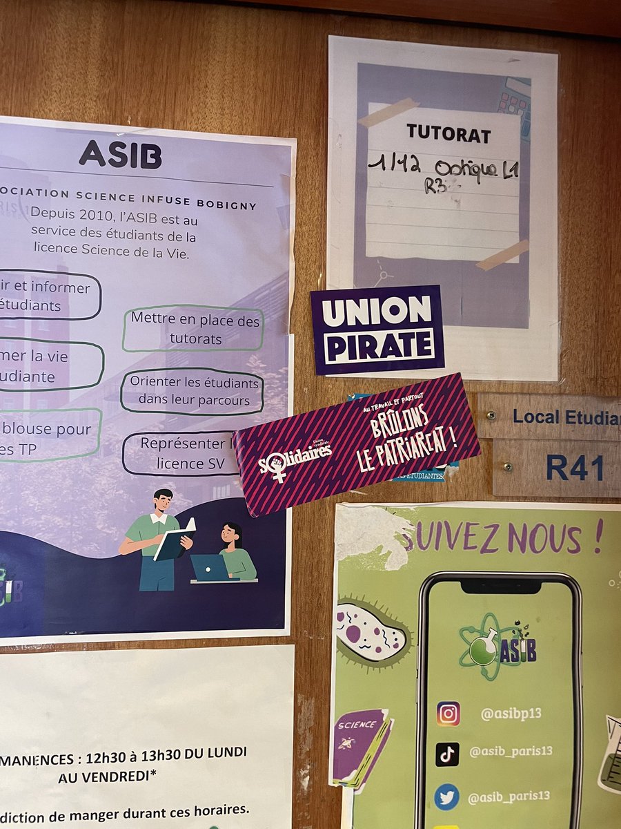 GarimeSacha's tweet photo. 👋🏾 @unionetudiante_ votre congrès s’est bien déroulé à @univ_spn ? 

Devinez la stupeur des #assos à la découverte de leurs locaux et matériel vandalisés ce matin. Est-ce dont cela le grand syndicalisme #etudiant que vous prônez vous et vos syndicats locaux ?

cc @InterAsso_USPN https://t.co/bN1EZ0HjuG