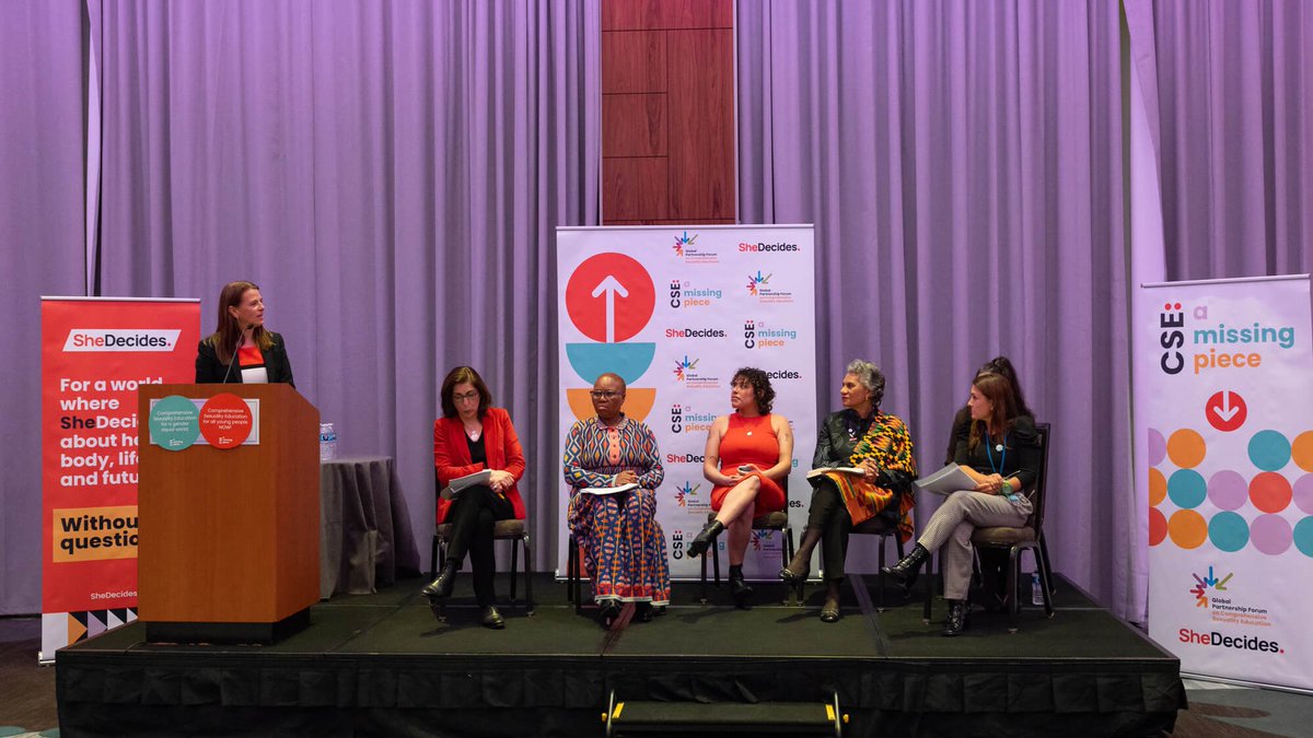 Why is #ComprehensiveSexualityEducation so important to building a gender equal world? 

We spoke to Government representatives from Argentina🇦🇷, Portugal🇵🇹 &amp; South Africa🇿🇦to learn more about why CSE is a priority for their countries:

▶️ tinyurl.com/nusnfcw7

#Together4CSE