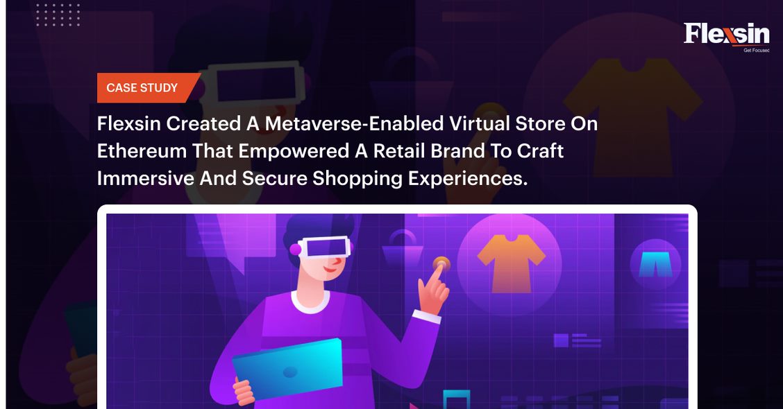Flexsin's tweet image. Flexsin Created A Metaverse-Enabled Virtual Store On Ethereum That Empowered A Retail Brand To Craft Immersive And Secure Shopping Experiences.

Read More: bit.ly/3nc0iIf

#metaverse #virtualstore