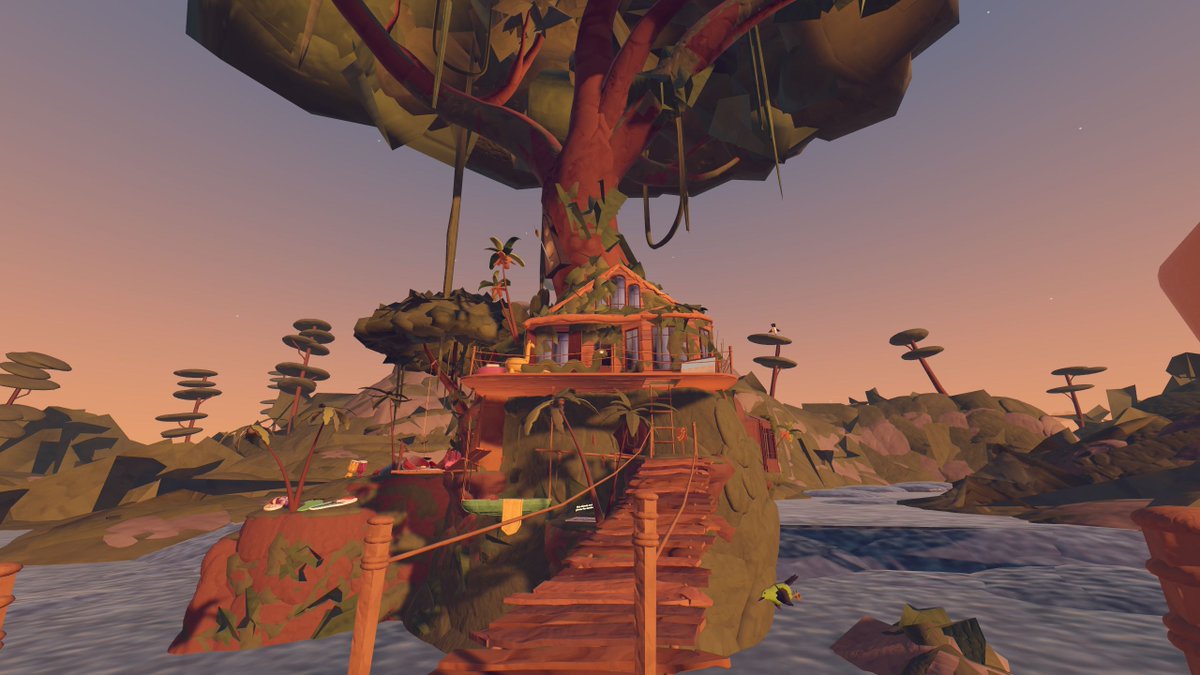 TarapeuticVR's tweet photo. Songbird Peak is looking lovely this morning ๐ #recroom #rhythmandrooms #songbirdpeak #recroomvr #recroomgame #hangout https://t.co/L57aoHnFRt https://t.co/lS51PA4UYk