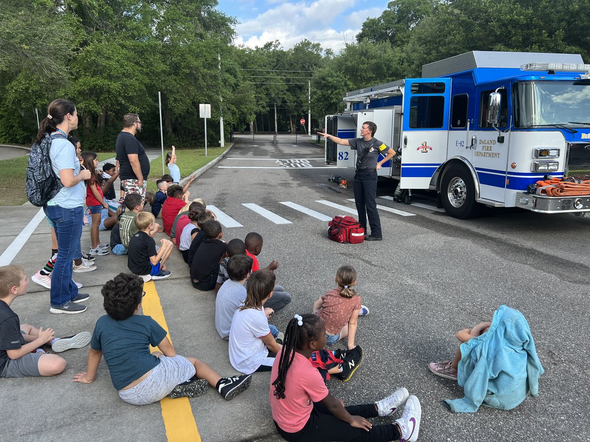 DeLand Fire Department tweet media