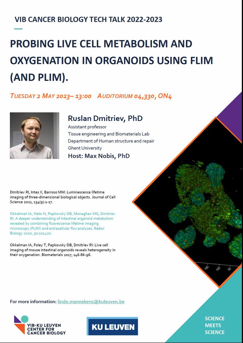 Ruslan Dmitriev (@photobiolab) on Twitter photo Looking forward to give a talk <a href="/vib_ccb/">CCB_VIB_KUL</a> <a href="/max_nobis_/">Max Nobis</a> next week (2-May, 1 pm) and discuss my work on #organoids #FLIM #PLIM #metabolism <a href="/microscopyUGent/">Ghent Light Microscopy CORE</a> and <a href="/UGent_HSR/">Department of Human Structure and Repair</a> Looking forward to give a talk <a href="/vib_ccb/">CCB_VIB_KUL</a> <a href="/max_nobis_/">Max Nobis</a> next week (2-May, 1 pm) and discuss my work on #organoids #FLIM #PLIM #metabolism <a href="/microscopyUGent/">Ghent Light Microscopy CORE</a> and <a href="/UGent_HSR/">Department of Human Structure and Repair</a>