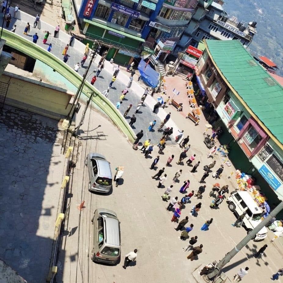 Satya (@satyazworld) on Twitter photo As #Gangtok reels under severe water crises … I love the way they line up … for water(2023) or during Covid (2020)… #disciplinerocks
Photos courtsey <a href="/SikkimChronicle/">Sikkim Chronicle</a> As #Gangtok reels under severe water crises … I love the way they line up … for water(2023) or during Covid (2020)… #disciplinerocks
Photos courtsey <a href="/SikkimChronicle/">Sikkim Chronicle</a>