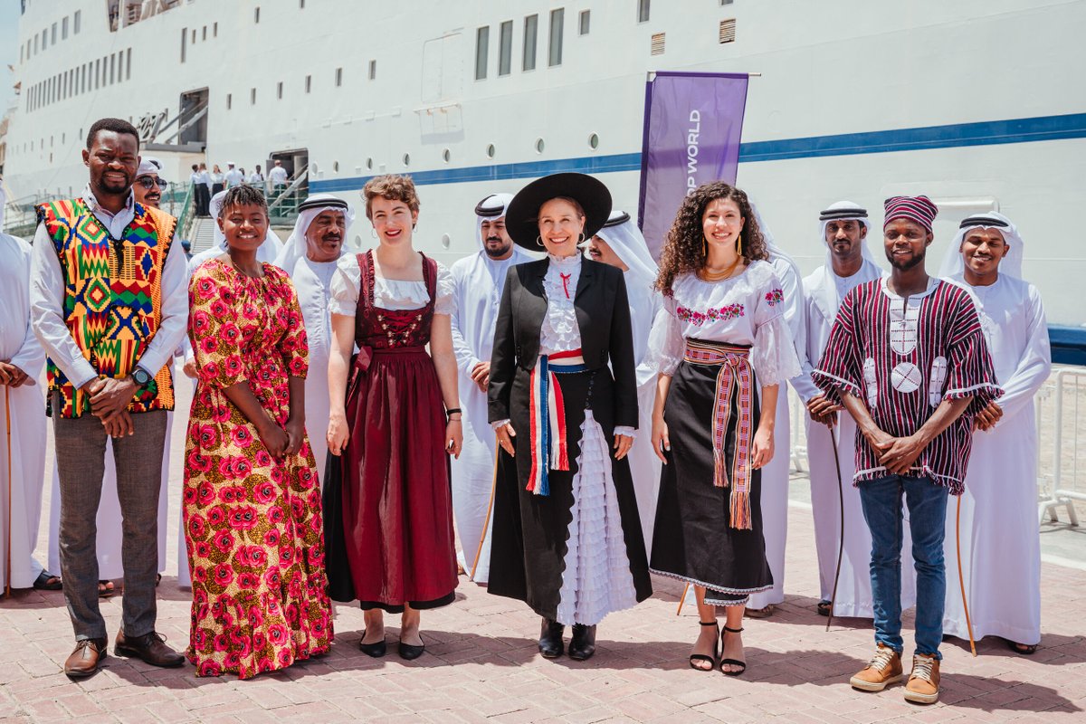 logoshope's tweet image. Crewmembers had a great time with the people of Ras Al-Khaimah and Dubai. Thank you for your great hospitality during our visit!

Next up, Logos Hope has her annual period of maintenance to complete, before heading to Abu Dhabi!