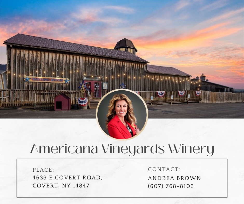 Don't miss your chance to own one of the Finger Lakes most popular winery's. Call today and book your private showing and don't miss this unique opportunity! 📞(607) 768-8103 #cayugalake #broomecounty #cayugacounty #senecacounty #howardhannarealtor #andreabrownrealestate