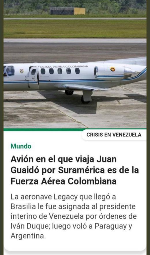 adalbertodca1's tweet photo. @VickyDavilaH Donde tenias la lengua metida con esto? La señora Francia Marquez es la vicepresidente de Colombia. Juan Guaido era el presidente imaginario de otro país, periodismo vendido https://t.co/vTuia035YN