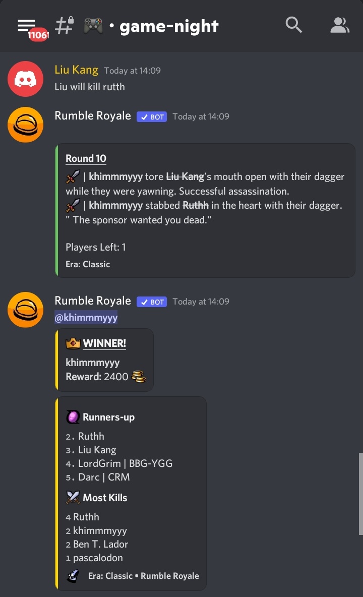 PascalmetaX's tweet photo. Congratulations to @khimmmyyyy for winning today's e2e game night @blockchainspc 
Tomorrow is another day to join this great community
#BlockchainSpace #blockchainspc
 https://t.co/mzP9ZundY9 https://t.co/tRNEE1bZyw