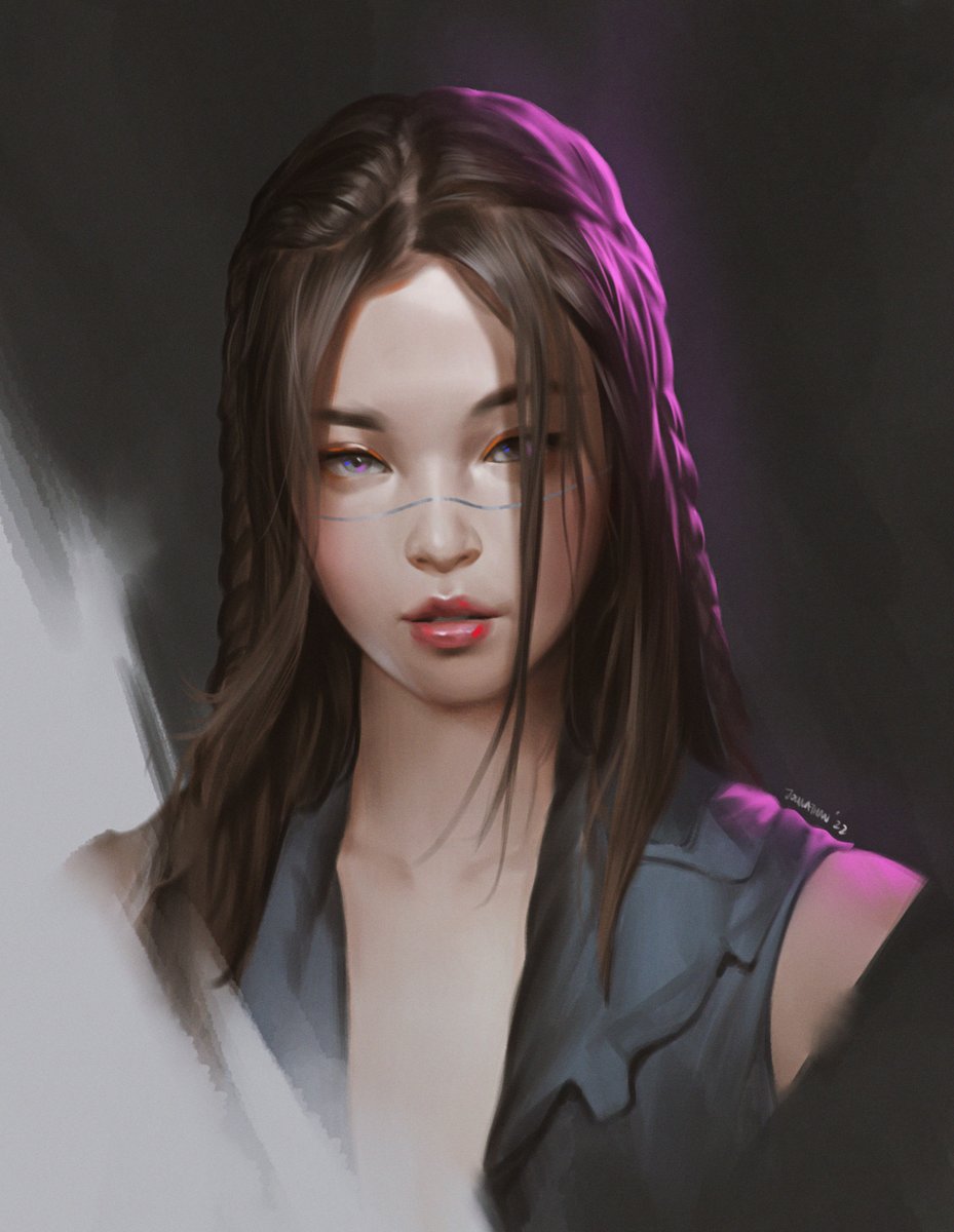 JohnathanC92's tweet photo. Wanted to practice some head shots, they were in the area. 
#BLACKPINK #JENNIE #LISA #jisoo #Rose #fanart https://t.co/wcovNHNGfC