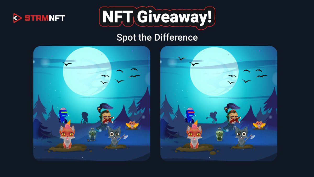 AngryMonkyNFT's tweet image. 😎 Take on the challenge to spot the difference!

🙃 We’ve put together another fun challenge to test your skills. Compete in our new challenge to see how good your eagle eyes are at spotting the difference and win a free #NFT!

👇🏻 Spot the difference and join the fun by…