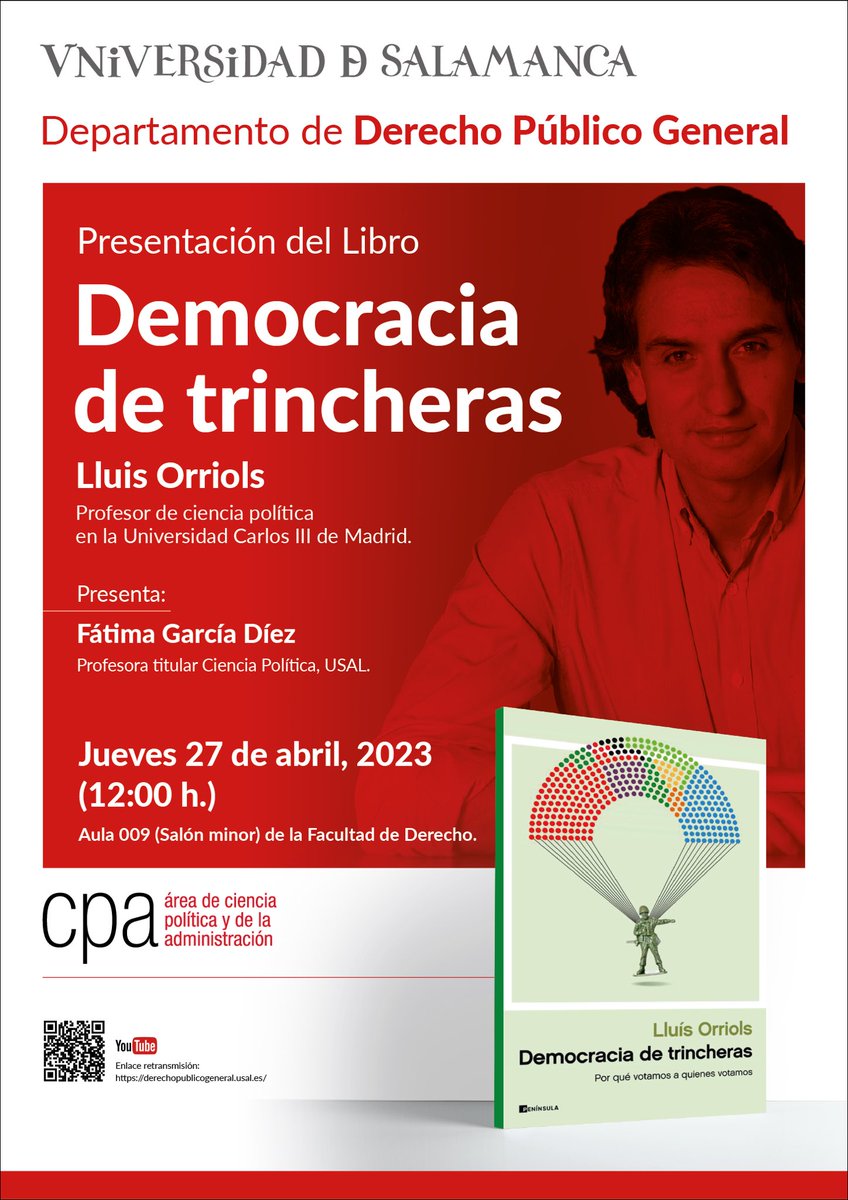 Departamento de Derecho Público General. USAL tweet media