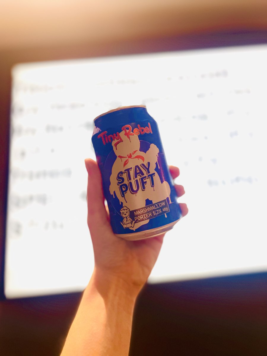 Summer is taking its time… so we are on the stout!  And what a stout it is!  Fluffy, marshmellowy and downright delicious!  Come and try it!  🍫