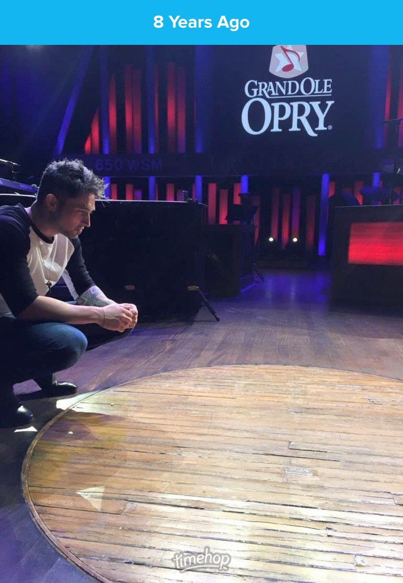 #HappyOpryDebutDay <a href="/Michaelraymusic/">Michael Ray</a>! Thanks to <a href="/OcularPerceptns/">Ocular Perceptions</a> for capturing &amp; sharing this moment &amp; THANK YOU MR for sharing your talent w/ALL of us <a href="/MichaelRayFans/">Michael Ray Fans</a>! Looking forward to your induction! 🎉 🎶 ♥️