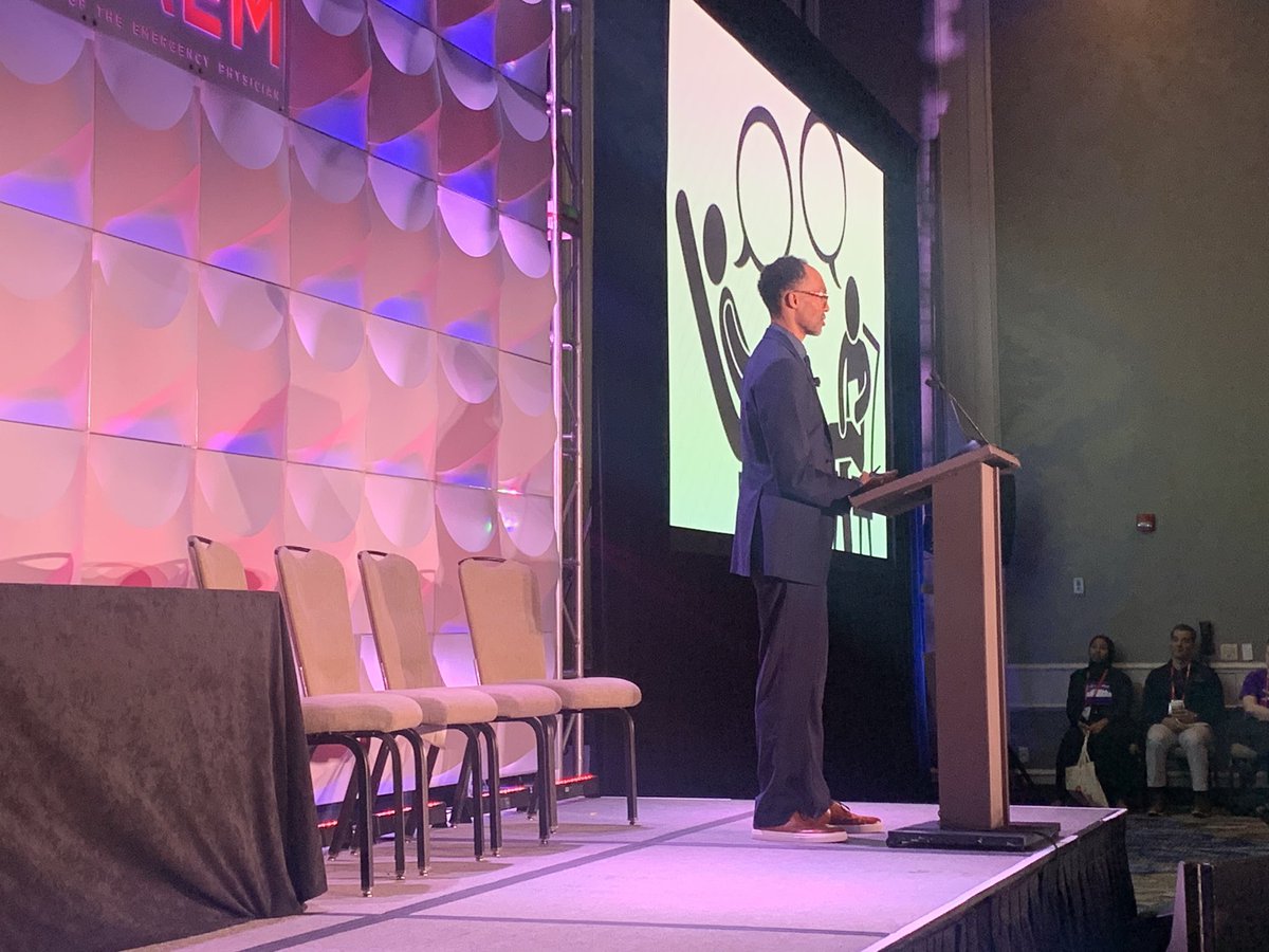 Dr. Robert Gore shares his insights about his own personal journey, about how in dealing with his trauma-related experiences, he was okay…until he wasn’t. What a wonderful message. What a wonderful speaker. #AAEM23