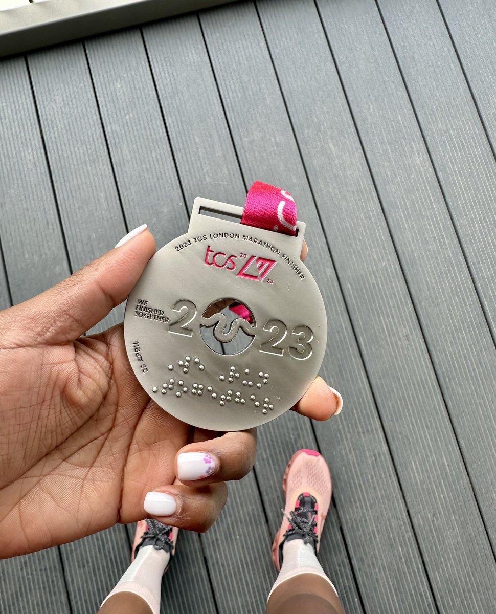 Officially in my Marathon Era 🏅 🥹💕 #TCSLondonMarathon2023 , what an incredible race!