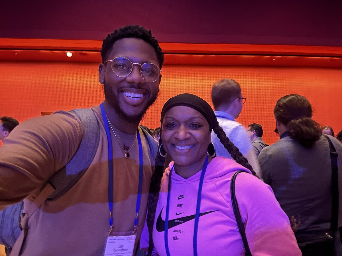 jay__cunningham's tweet photo. Day 1 of #CHI2023 was immersive with participating the #DocCon and seeing so many familiar faces and friends!
Excited for what the rest of the conference continues to bring 🤞🏾
@acm https://t.co/mvDlJjzExU