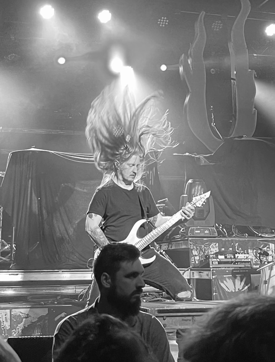 TravisCramsey's tweet photo. @BleedFromWithin at @thetrumankc last night!!! The best show I’ve EVER seen!!! https://t.co/NZgE34hGFn