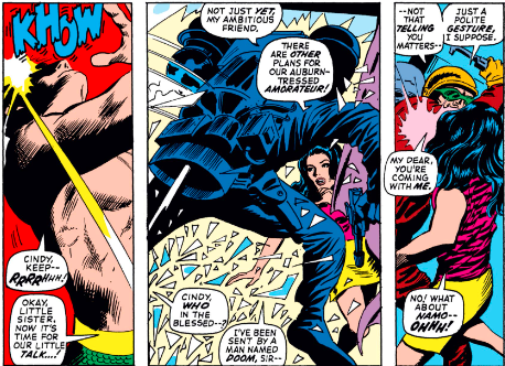 MarvelADay's tweet photo. #MarvelADay #SM48 KHOW radio station began in 1927 and still broadcasts today! Alan Berg was a radio host there during the 70s. He was fired for his confrontational style, and was assassinated in 1984 by white supremacists. Also, Cindy gets taken by one of Doom's minions. - VA https://t.co/OrGVGDXk9b