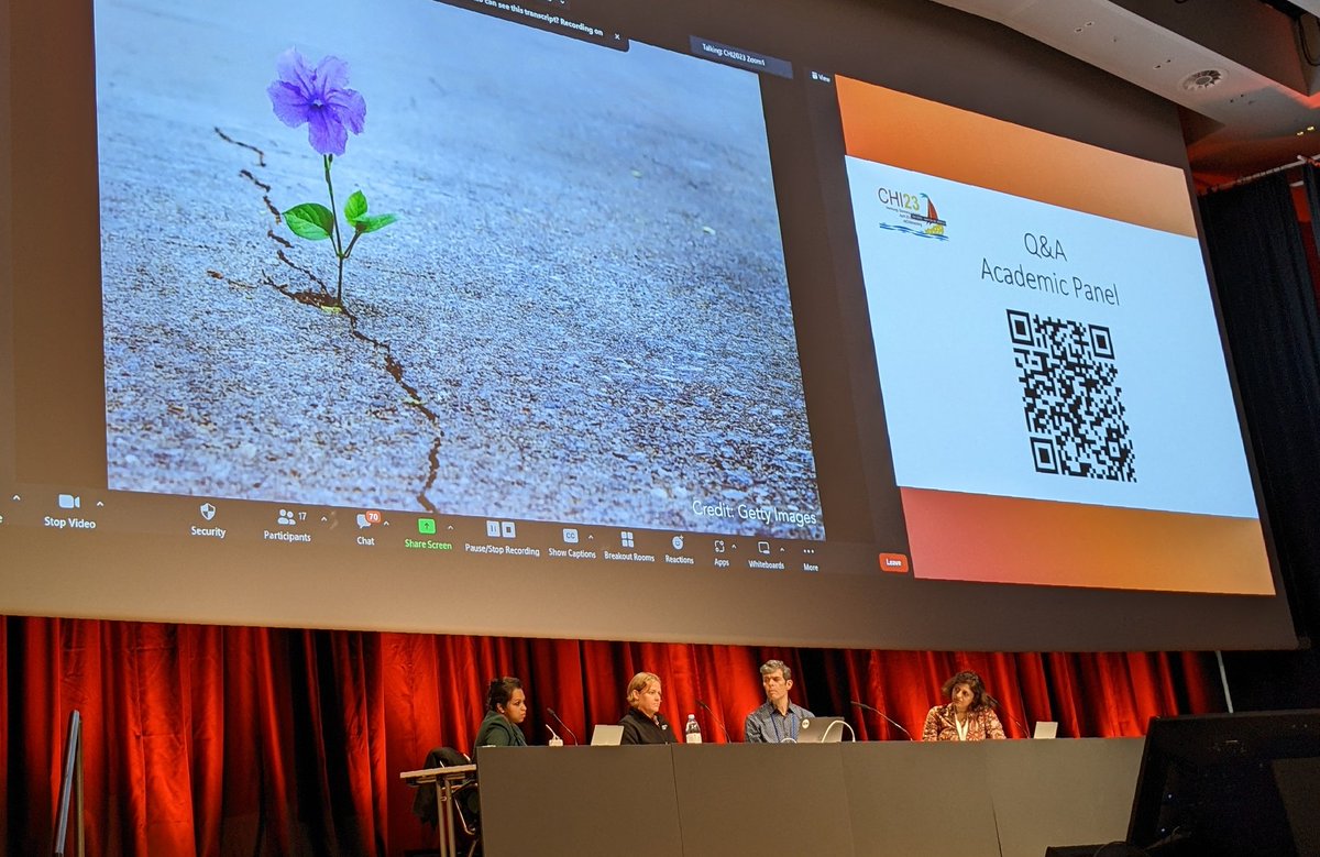 Vedant (on the Job Market!) Das Swain (@vedantneedmoedu) on Twitter photo What is Impact? "When we no longer need to use the kind of technology I research" - <a href="/munmun10/">Munmun De Choudhury, PhD</a> in her #CHI2023 societal impact award talk. Really fortunate to be learning from her everyday for the past several years #proudstudent! What is Impact? "When we no longer need to use the kind of technology I research" - <a href="/munmun10/">Munmun De Choudhury, PhD</a> in her #CHI2023 societal impact award talk. Really fortunate to be learning from her everyday for the past several years #proudstudent!