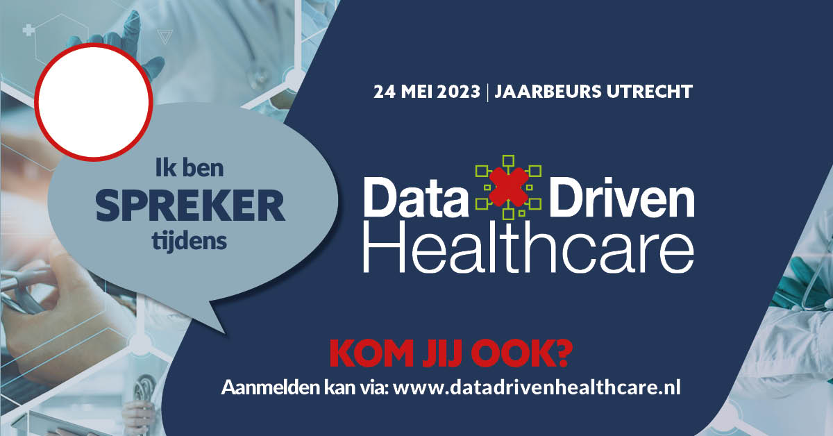 Op 24 mei aanstaande ben ik op het Data Driven Healthcare congres in de Jaarbeurs. mobilehealthcareplatform.nl/data-driven-he… We gaan het hebben over elektronische gegevensuitwisseling , gepersonaliseerde zorgpaden, netwerkzorg, cloud strategy & kansen en uitdagingen van AI!