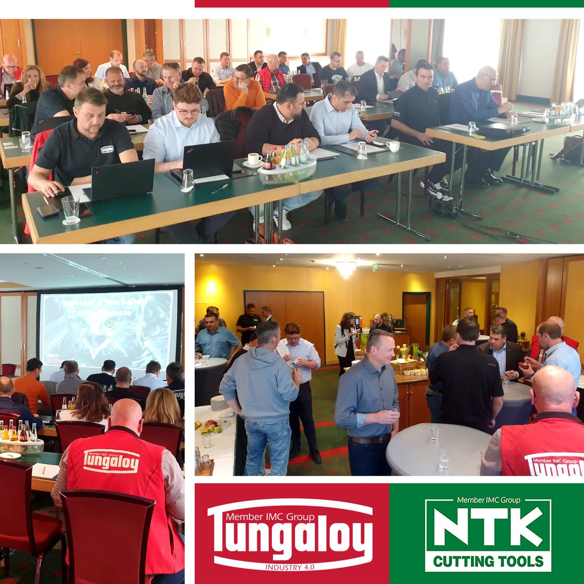 Unser Team macht sich noch fitter für den gemeinsamen Vertrieb von Tungaloy und NTK Produkten!

#tungaloy #ntk #together