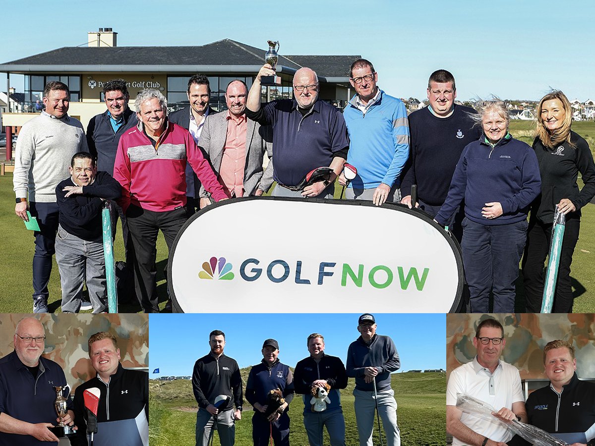 Many congratulations to the winners and to all who made Thursday's @UlsterPressGolf Society event at @PortstewartGC a massive success! ⛳ @GolfNowUKI, proud sponsors of the Ulster Press Golf Society.