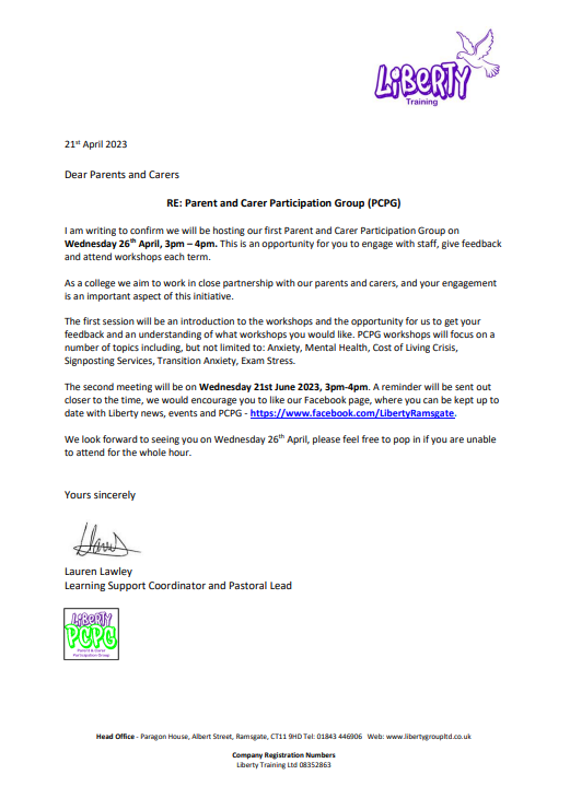 Liberty Training College (@libertyramsgate) on Twitter photo 