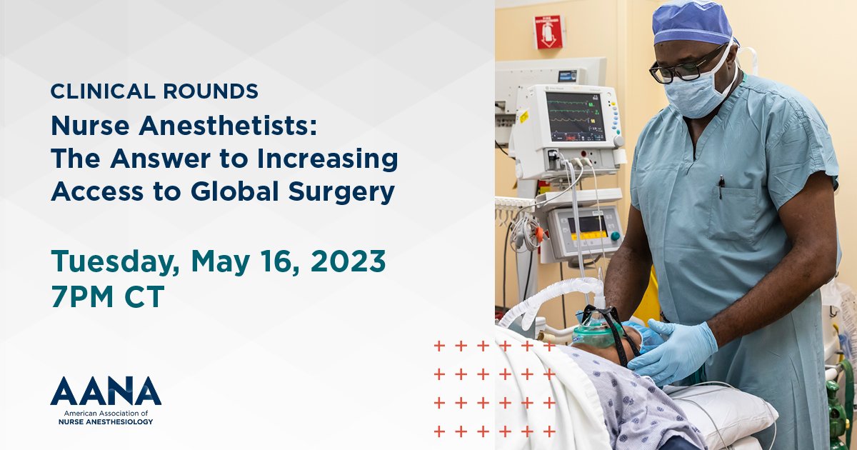 Learn from CRNAs making a difference on the global scale and increasing access to global surgery: bit.ly/3oG2KHI