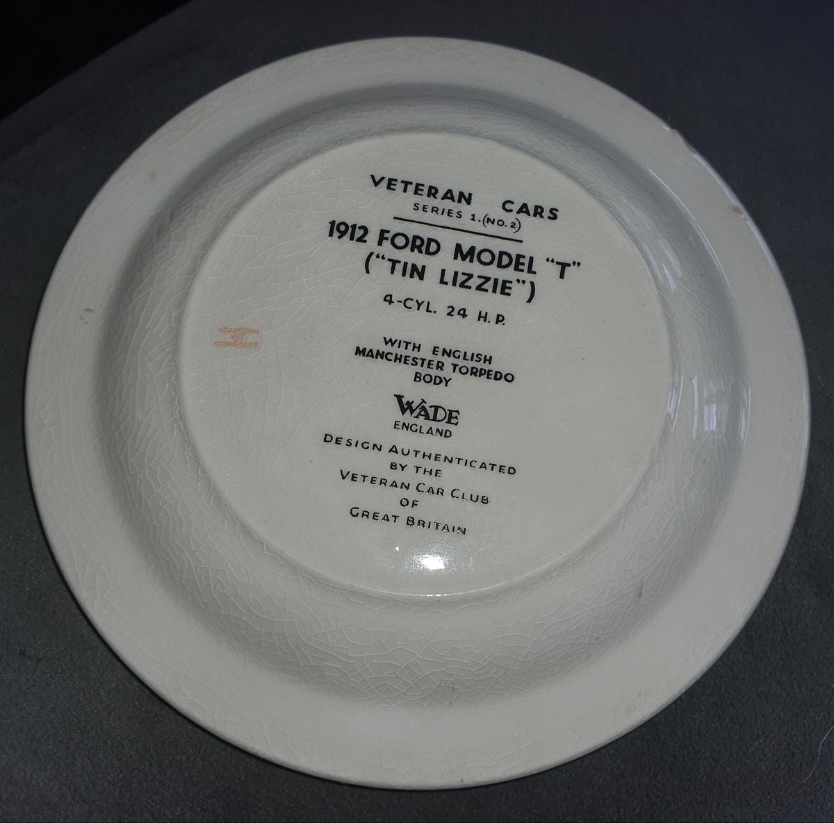 tyrrell005's tweet image. I have this for sale. It&apos;s a small ceramic dish made by Wade Pottery in the UK in the 1960s. It features picture + info of a 1912 Ford Model T. Despite it&apos;s age it&apos;s in great condition. Price is 1,500 Kenyan shillings or equivalent. #wadepottery #fordmodelt