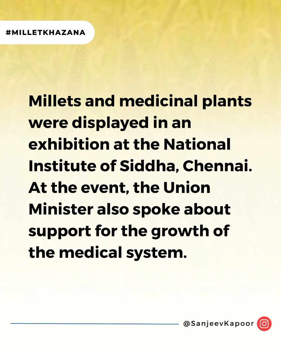 SanjeevKapoor's tweet photo. Grains Of Change! Here's the buzz around Millets this week.
#MilletKhazana #SanjeevKapoor
#365DaysOfMillets #MilletwithSK #ThisYearMillets #YearOfMillets #WorldOnMillets #IndiaOnMillets #IYOM2023 #Millet #milletrecipes https://t.co/tiQkWQ3QVM