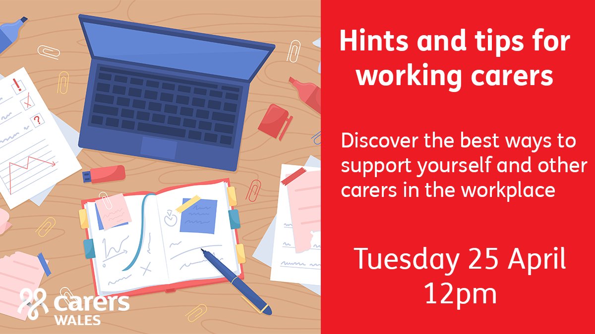 Anyone who holds down a job and provides care for someone at home is something amazing.

If you are one of these great #carers or want to support them in your workplace, join our hints and tips for #workingcarers session tomorrow

us02web.zoom.us/meeting/regist…