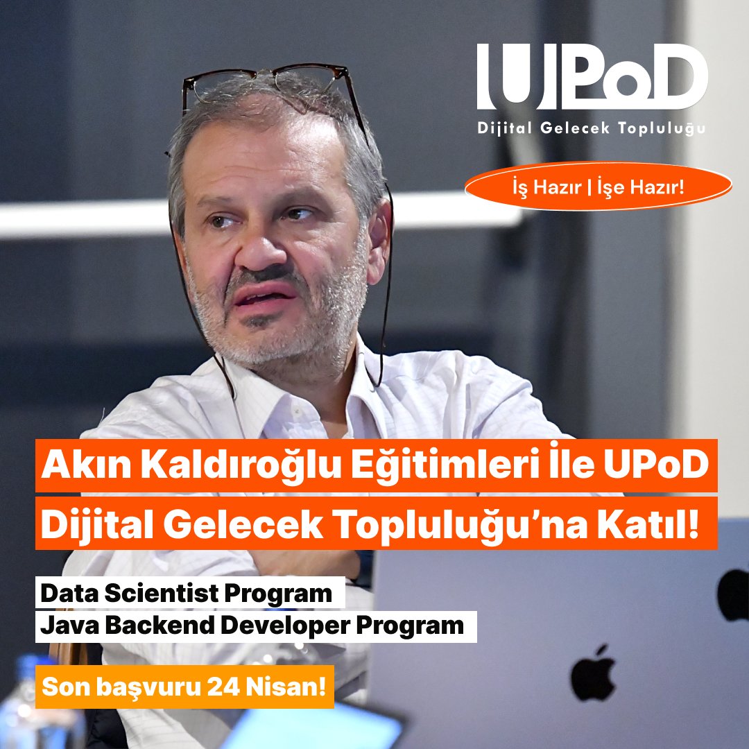 UPOD programlarına kayıtlar devam ediyor arkadaşlar.  Başvuru tarihini biraz bayram biraz da yoğunluk sebebiyle 4 Mayıs'a uzattık. Detaylı bilgi ve başvuru için upod.dev adresine bekleriz.